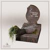 UR-GR-12 | Hilgert Grabsteine | Urnengrabstein aus Granit