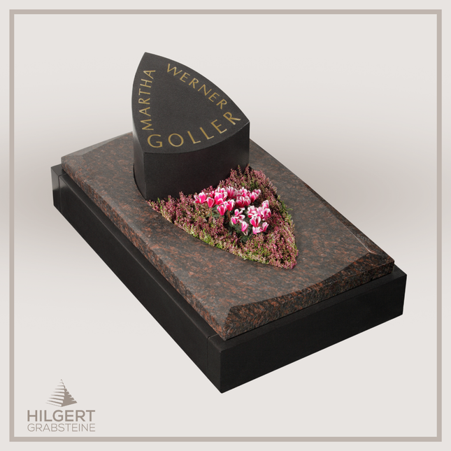 UR-GR-13-315 | Hilgert Grabsteine | Urnengrabstein aus Granit