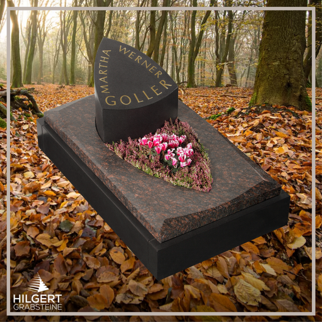 UR-GR-13-315 | Hilgert Grabsteine | Urnengrabstein aus Granit