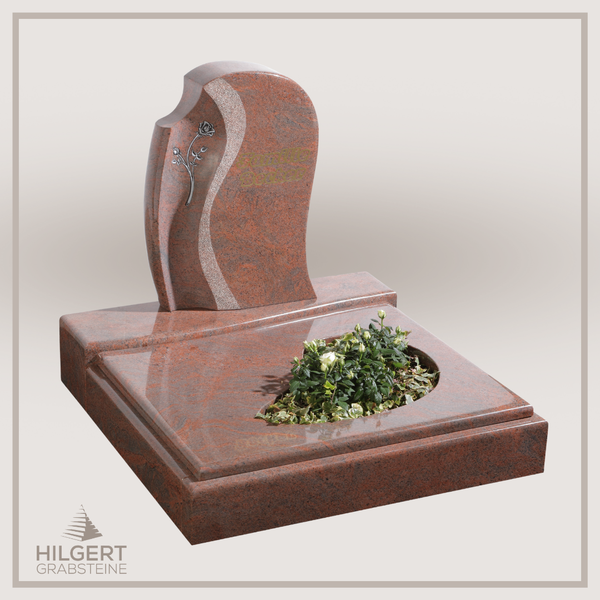 UR-GR-13-317 | Hilgert Grabsteine | Urnengrabstein aus Granit