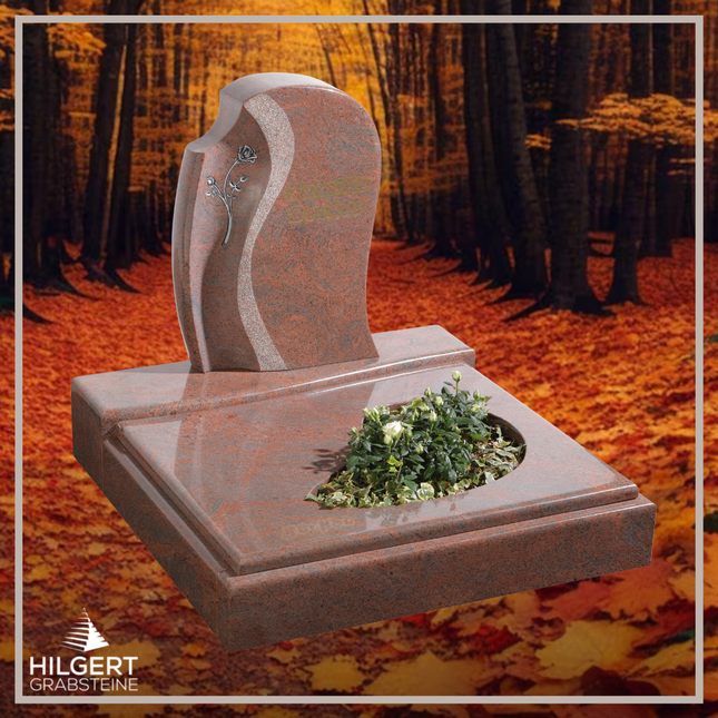 UR-GR-13-317 | Hilgert Grabsteine | Urnengrabstein aus Granit