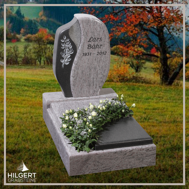UR-GR-13-318-002885 | Hilgert Grabsteine | Urnengrabstein aus Granit