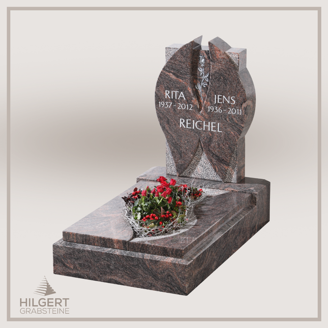 UR-GR-13-320 | Hilgert Grabsteine | Urnengrabstein aus Granit