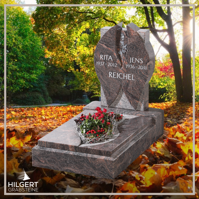 UR-GR-13-320 | Hilgert Grabsteine | Urnengrabstein aus Granit