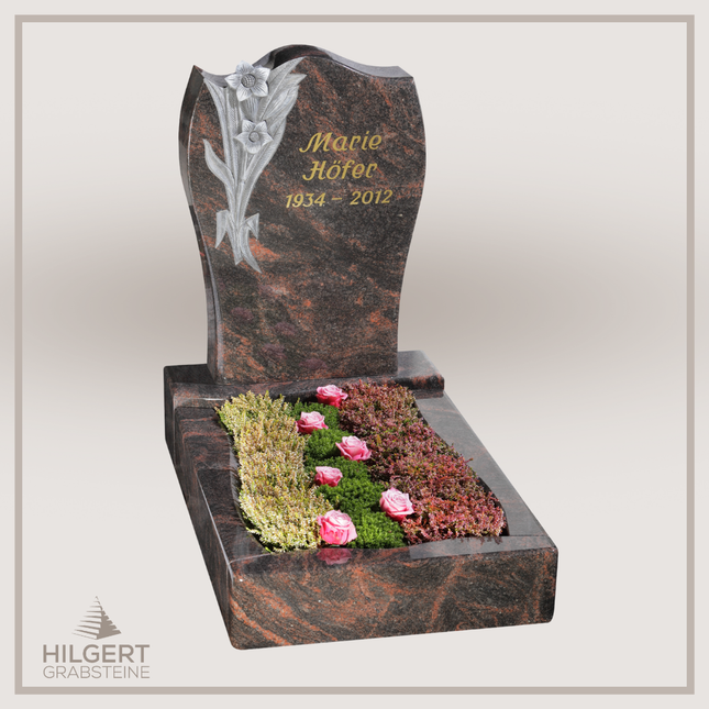 UR-GR-13-325-002902 | Hilgert Grabsteine | Urnengrabstein aus Granit