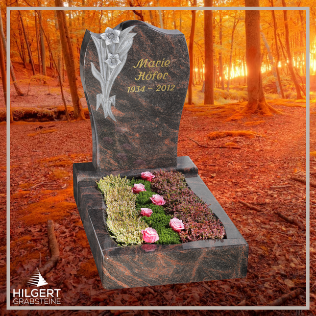 UR-GR-13-325-002902 | Hilgert Grabsteine | Urnengrabstein aus Granit