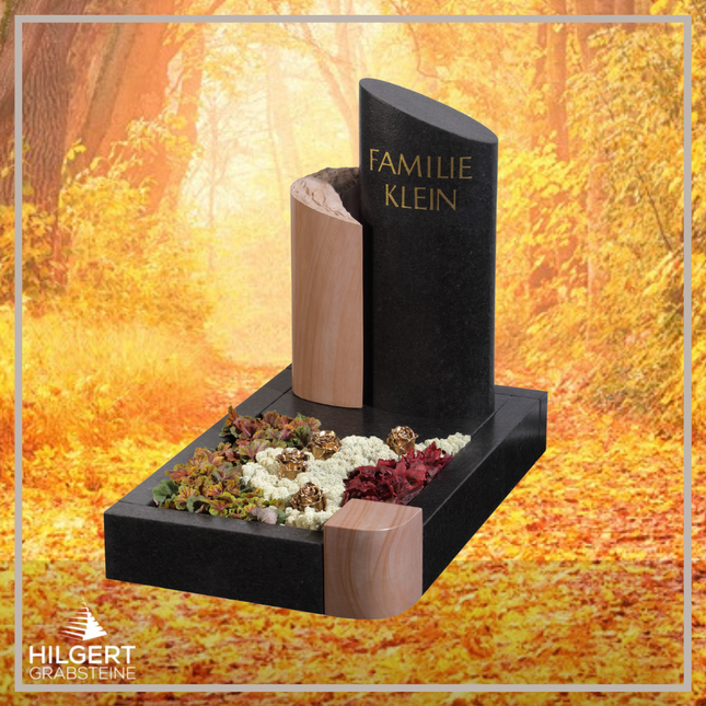 UR-GR-13-327 | Hilgert Grabsteine | Urnengrabstein aus Granit