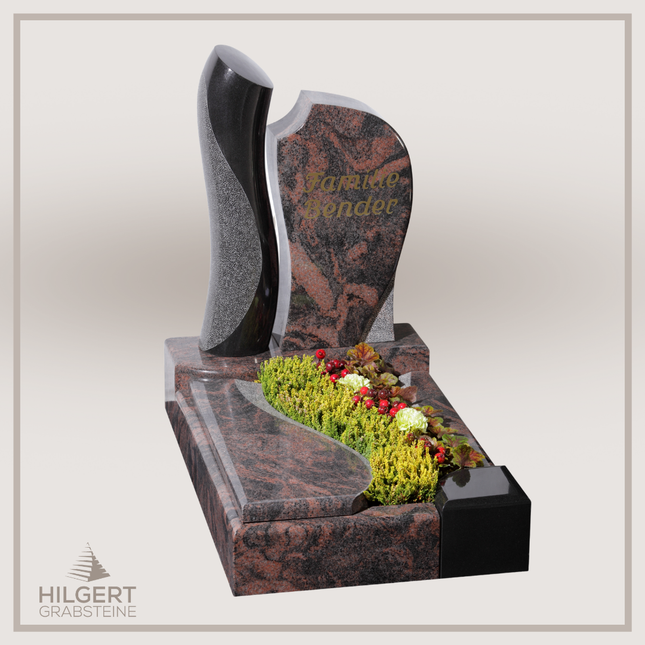 UR-GR-13-328 | Hilgert Grabsteine | Urnengrabstein aus Granit