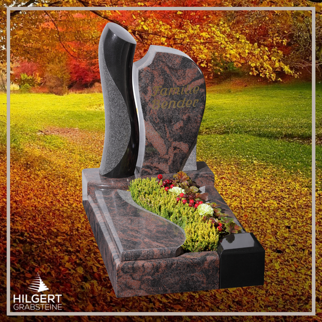 UR-GR-13-328 | Hilgert Grabsteine | Urnengrabstein aus Granit