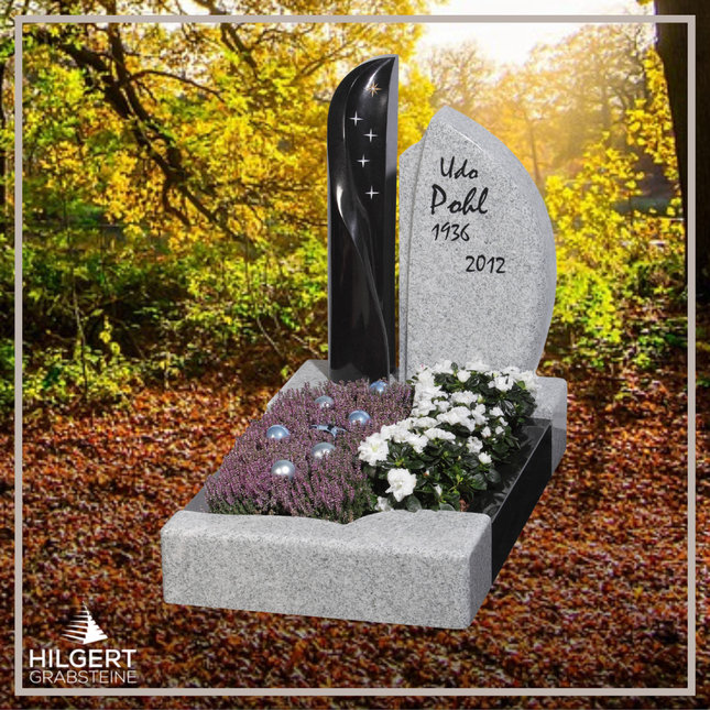UR-GR-13-329 | Hilgert Grabsteine | Urnengrabstein aus Granit