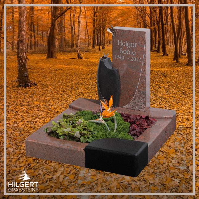 UR-GR-13-333 | Hilgert Grabsteine | Urnengrabstein aus Granit