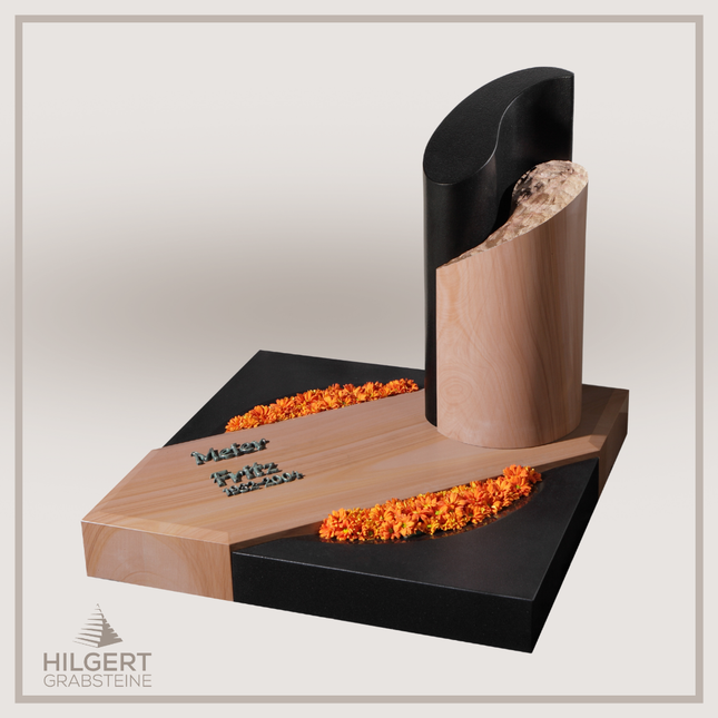 UR-GR-13-337 | Hilgert Grabsteine | Urnengrabstein aus Granit