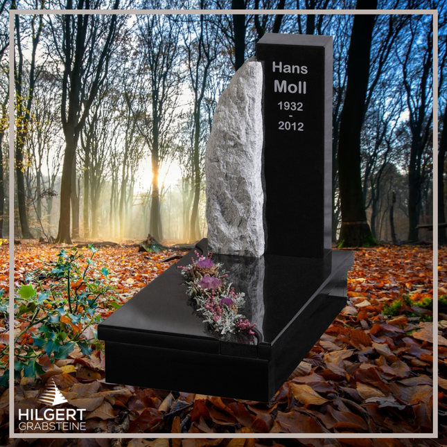 UR-GR-13-339 | Hilgert Grabsteine | Urnengrabstein aus Granit