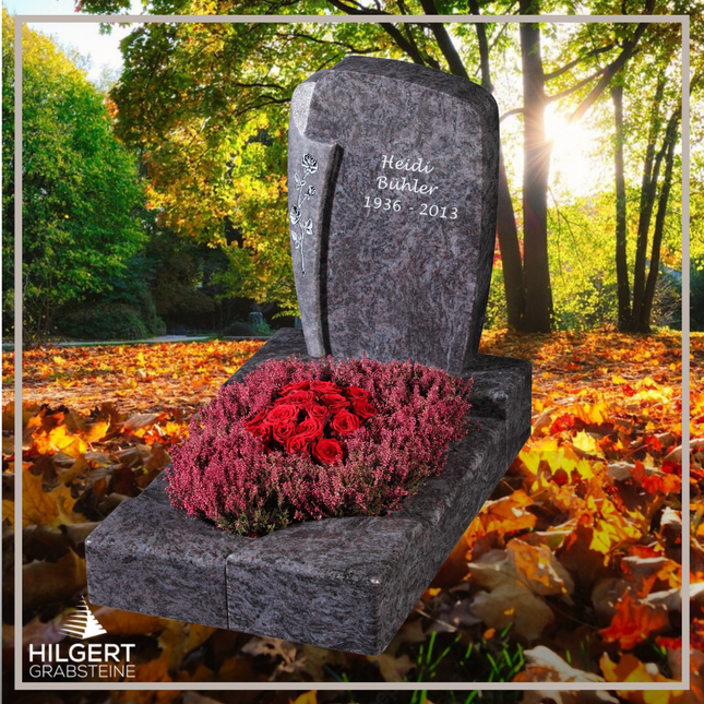 UR-GR-14-345-002937 | Hilgert Grabsteine | Urnengrabstein aus Granit