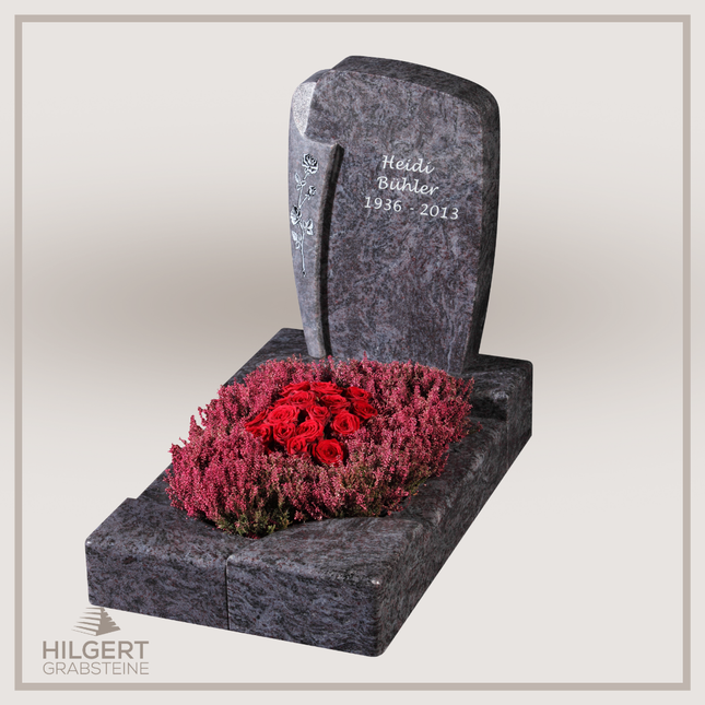 UR-GR-14-345-002937 | Hilgert Grabsteine | Urnengrabstein aus Granit