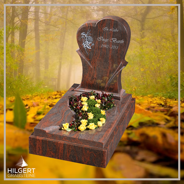 UR-GR-14-354-002958 | Hilgert Grabsteine | Urnengrabstein aus Granit