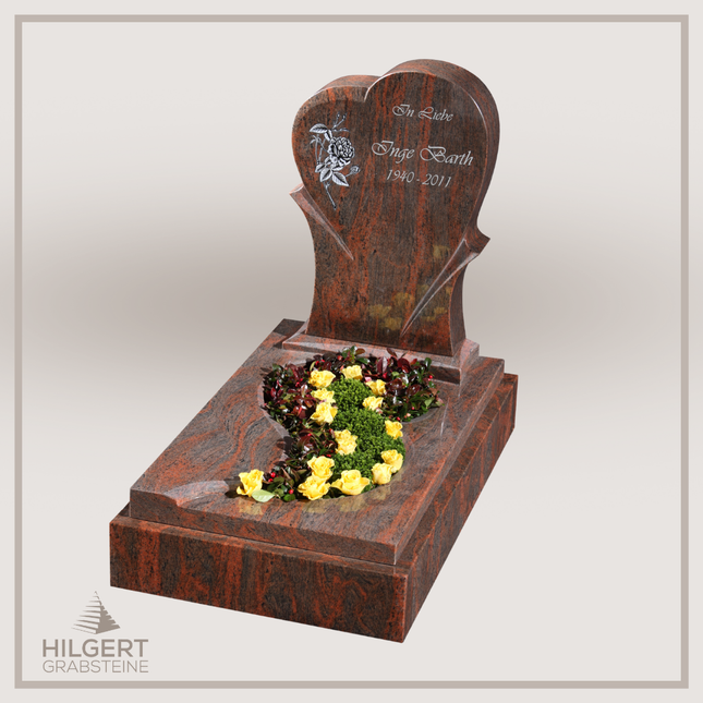 UR-GR-14-354-002958 | Hilgert Grabsteine | Urnengrabstein aus Granit