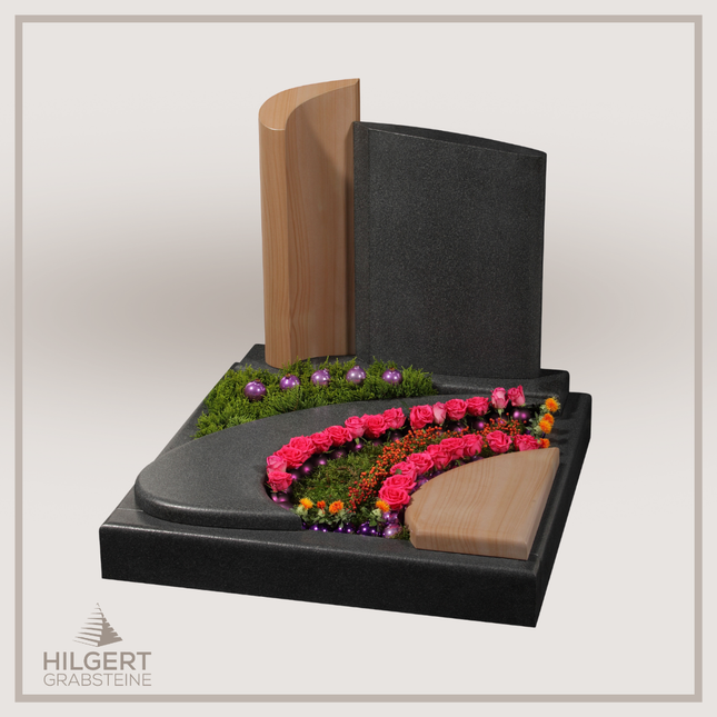 UR-GR-14-356-002959 | Hilgert Grabsteine | Urnengrabstein aus Granit