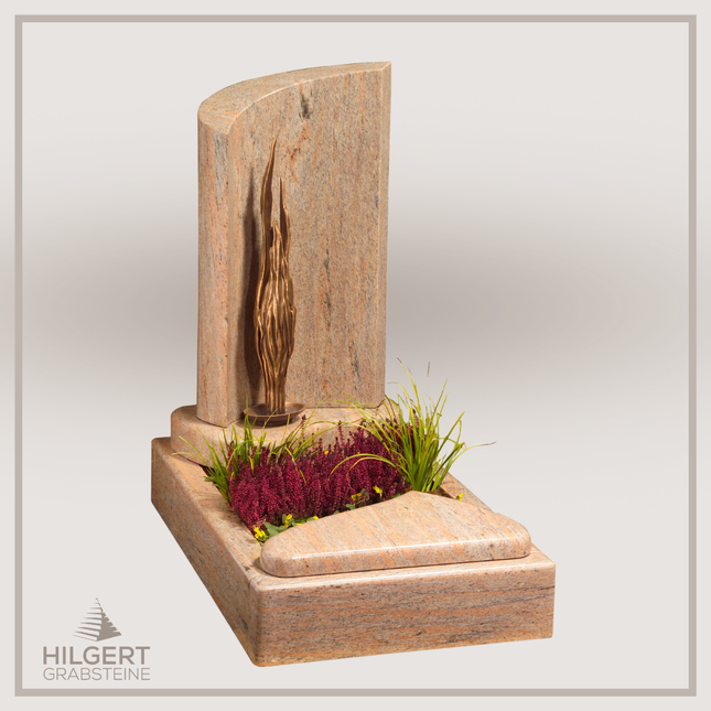 UR-GR-20 | Hilgert Grabsteine | Urnengrabstein aus Granit