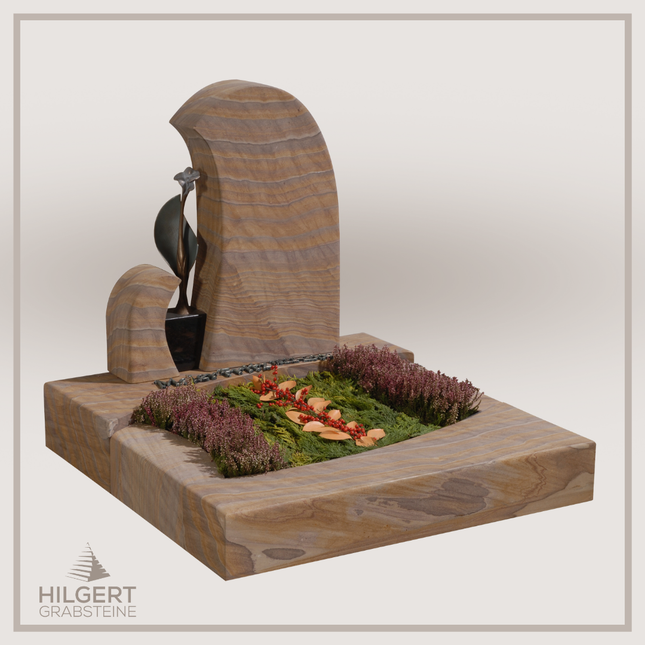 UR-GR-256 | Hilgert Grabsteine | Urnengrabstein aus Granit