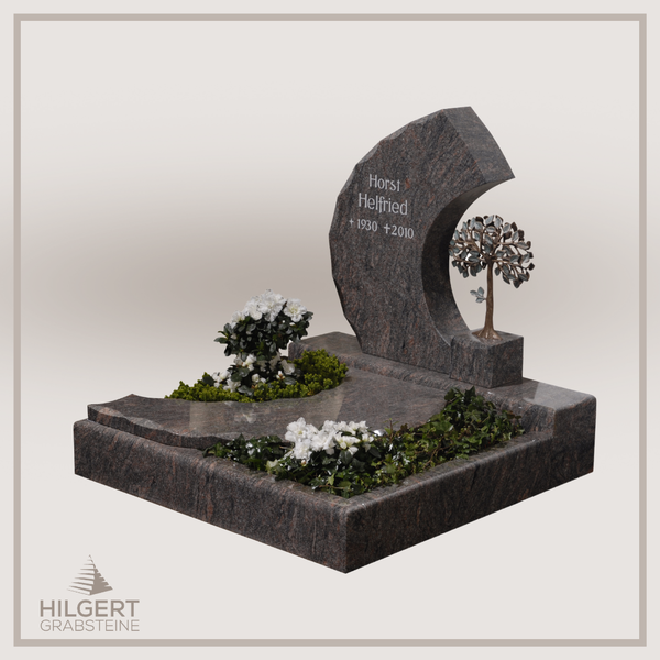 UR-GR-260 | Hilgert Grabsteine | Urnengrabstein aus Granit