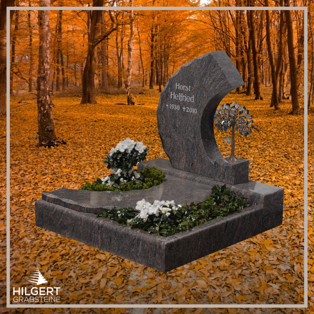 UR-GR-260 | Hilgert Grabsteine | Urnengrabstein aus Granit