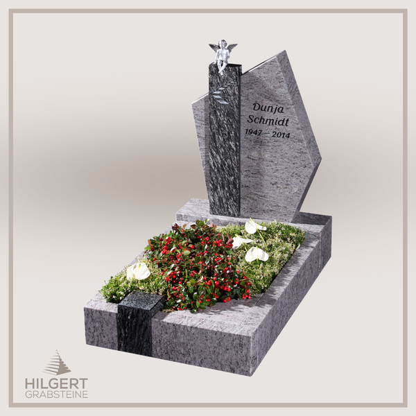 UR-GR-2630 | Hilgert Grabsteine | Urnengrabstein aus Granit