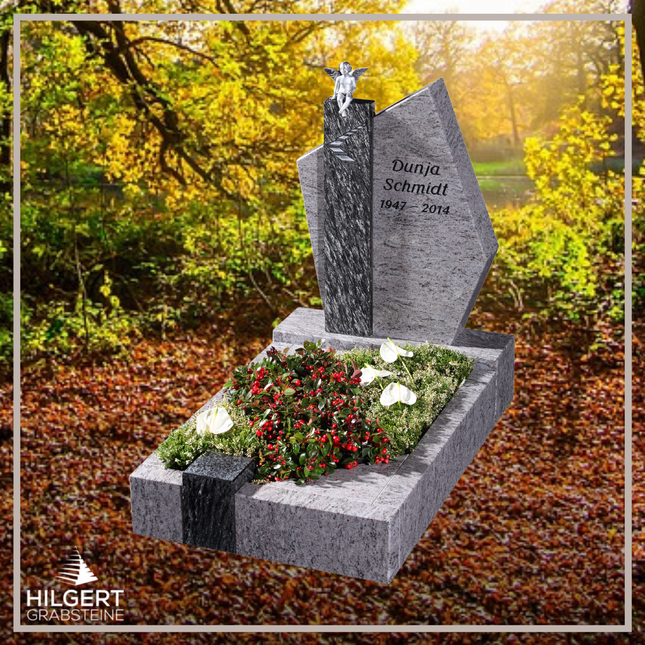 UR-GR-2630 | Hilgert Grabsteine | Urnengrabstein aus Granit