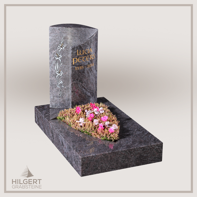 UR-GR-2641 | Hilgert Grabsteine | Urnengrabstein aus Granit