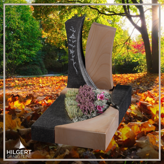 UR-GR-2676 | Hilgert Grabsteine | Urnengrabstein aus Granit