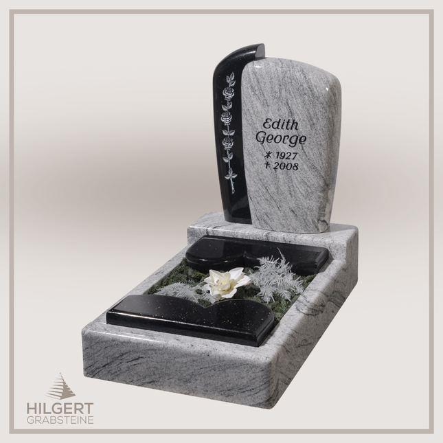 UR-GR-267 | Hilgert Grabsteine | Urnengrabstein aus Granit