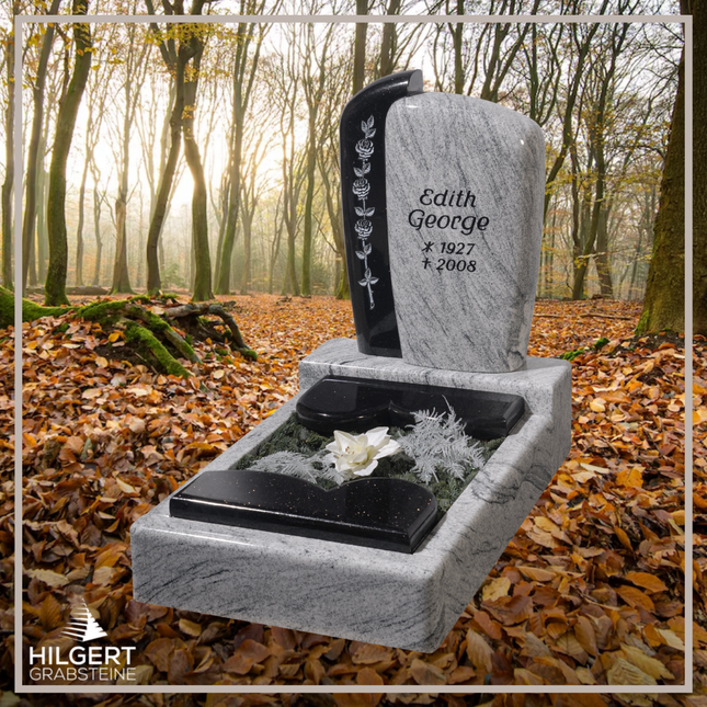 UR-GR-267 | Hilgert Grabsteine | Urnengrabstein aus Granit