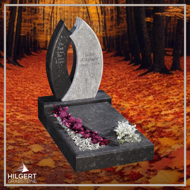 UR-GR-2705 | Hilgert Grabsteine | Urnengrabstein aus Granit