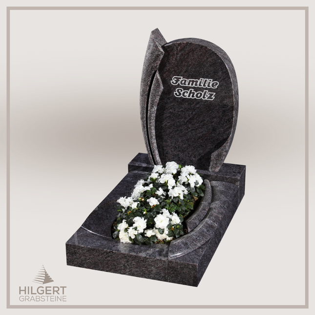 UR-GR-2710 | Hilgert Grabsteine | Urnengrabstein aus Granit