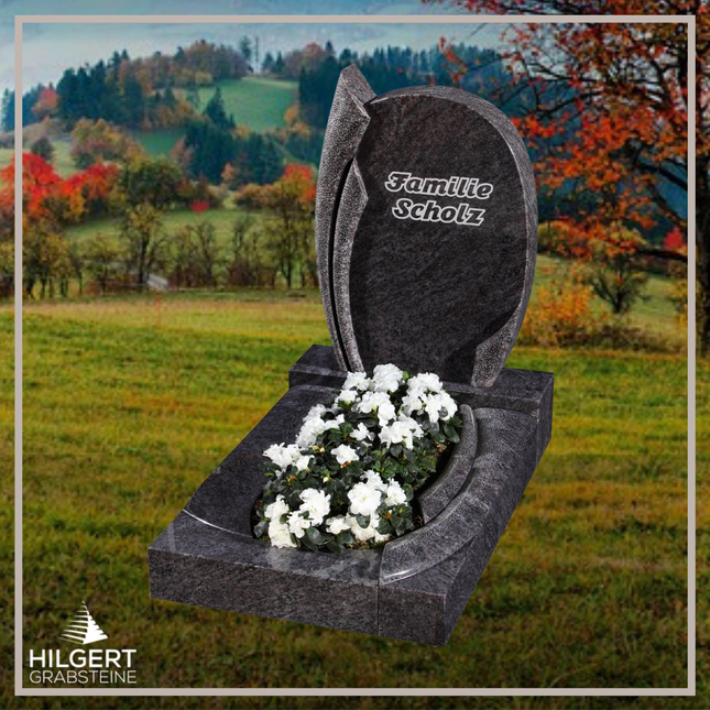UR-GR-2710 | Hilgert Grabsteine | Urnengrabstein aus Granit