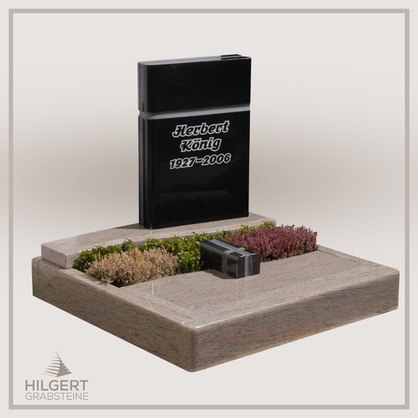 UR-GR-273 | Hilgert Grabsteine | Urnengrabstein aus Granit