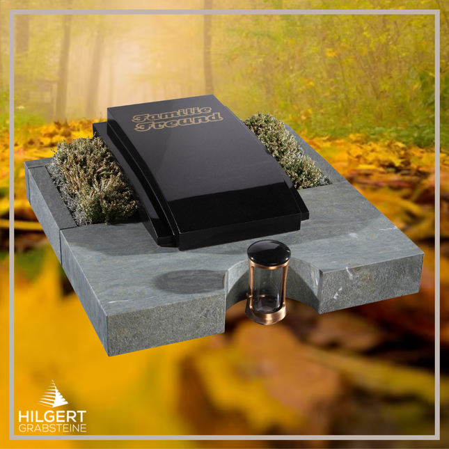 UR-GR-2740 | Hilgert Grabsteine | Urnengrabstein aus Granit