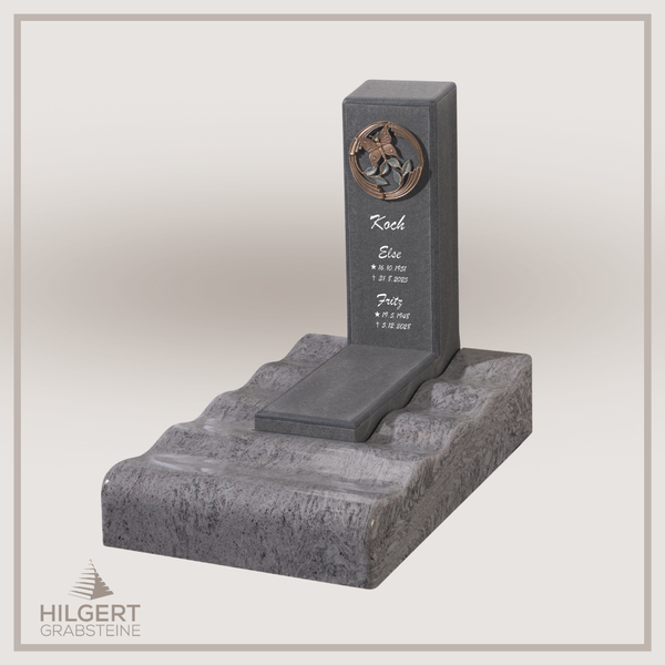 UR-GR-274 | Hilgert Grabsteine | Urnengrabstein aus Granit