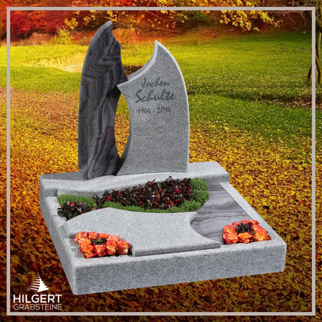 UR-GR-2756 | Hilgert Grabsteine | Urnengrabstein aus Granit