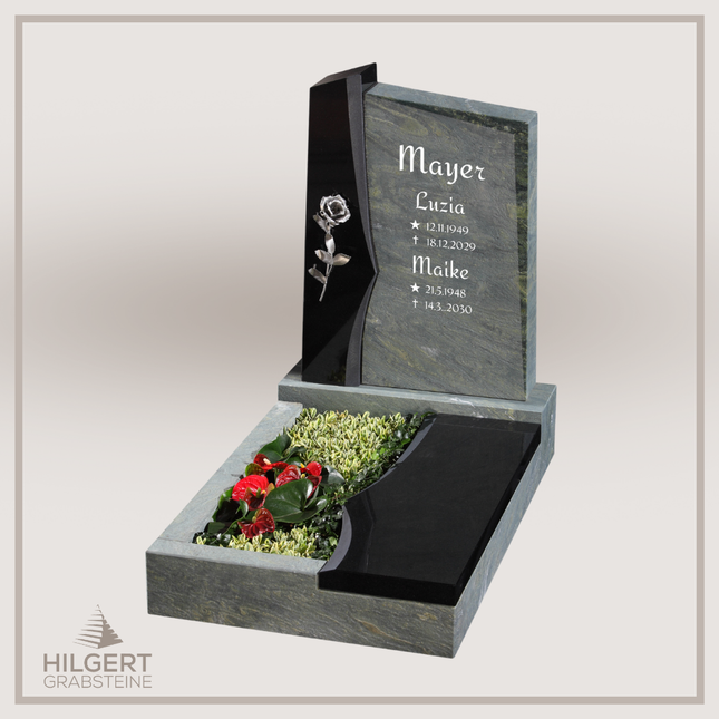 UR-GR-2763 | Hilgert Grabsteine | Urnengrabstein aus Granit