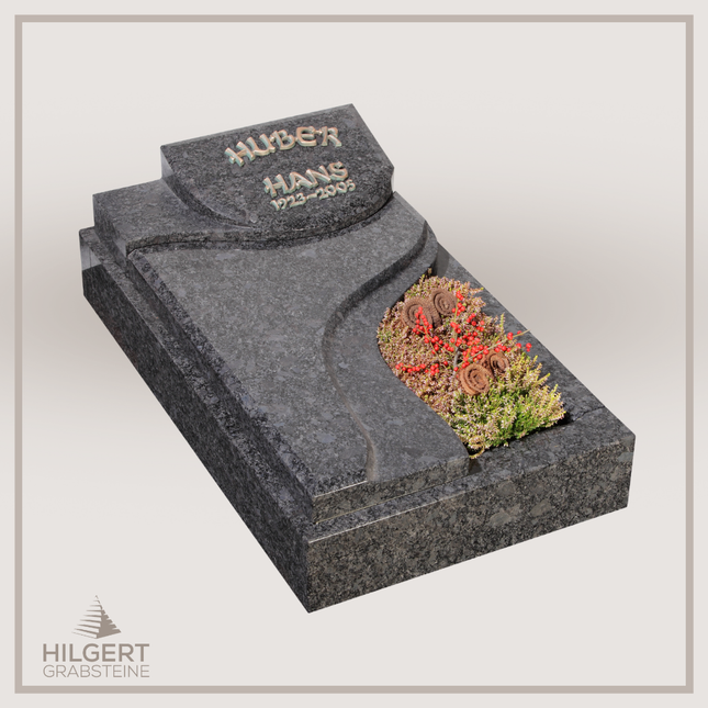 UR-GR-2790 | Hilgert Grabsteine | Urnengrabstein aus Granit