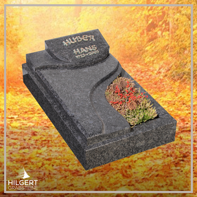 UR-GR-2790 | Hilgert Grabsteine | Urnengrabstein aus Granit