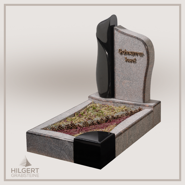 UR-GR-280 | Hilgert Grabsteine | Urnengrabstein aus Granit