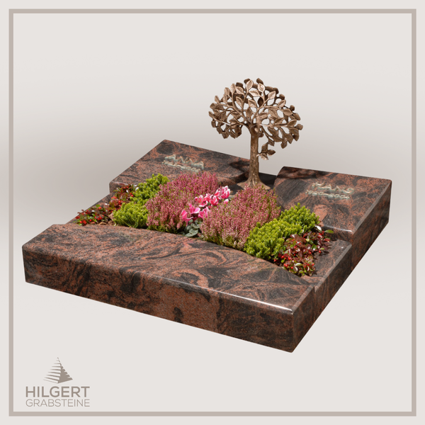 UR-GR-290 | Hilgert Grabsteine | Urnengrabstein aus Granit
