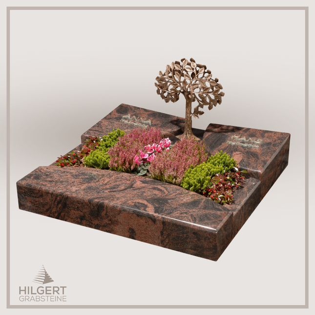 UR-GR-290 | Hilgert Grabsteine | Urnengrabstein aus Granit