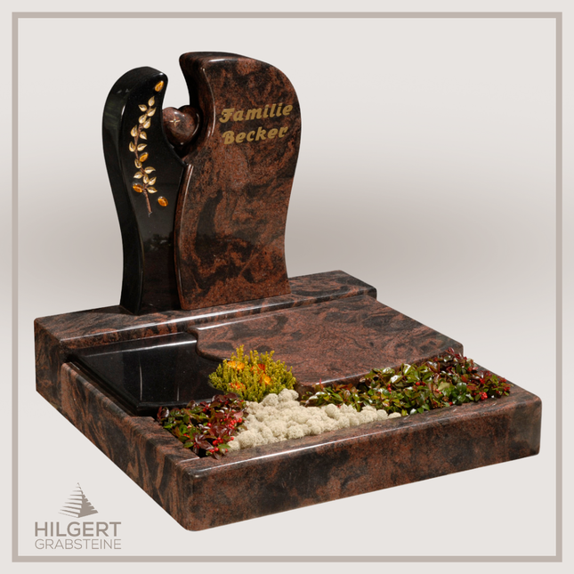 UR-GR-291 | Hilgert Grabsteine | Urnengrabstein aus Granit