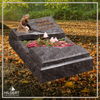 UR-GR-298 | Hilgert Grabsteine | Urnengrabstein aus Granit