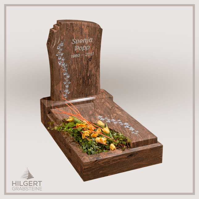UR-GR-301 | Hilgert Grabsteine | Urnengrabstein aus Granit