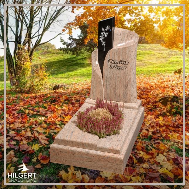 UR-GR-302 | Hilgert Grabsteine | Urnengrabstein aus Granit