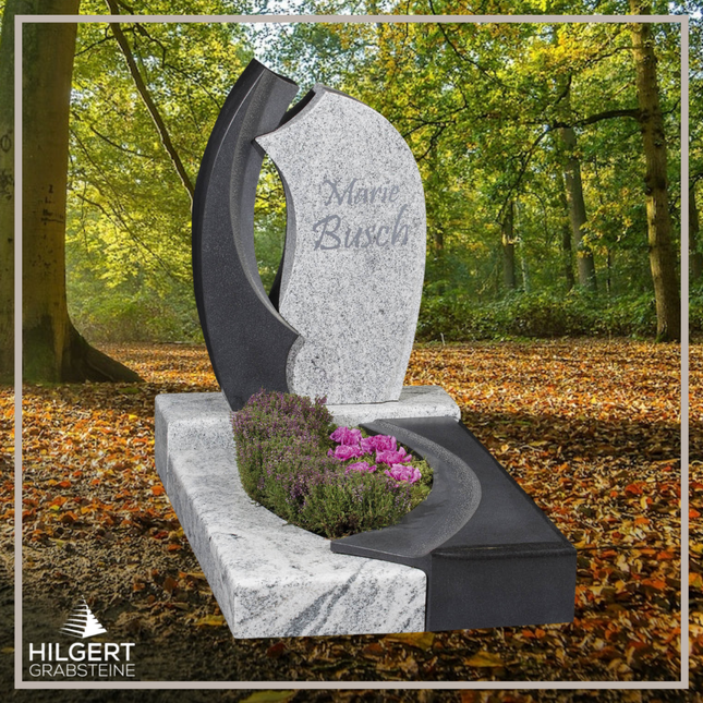 UR-GR-409 | Hilgert Grabsteine | Urnengrabstein aus Granit